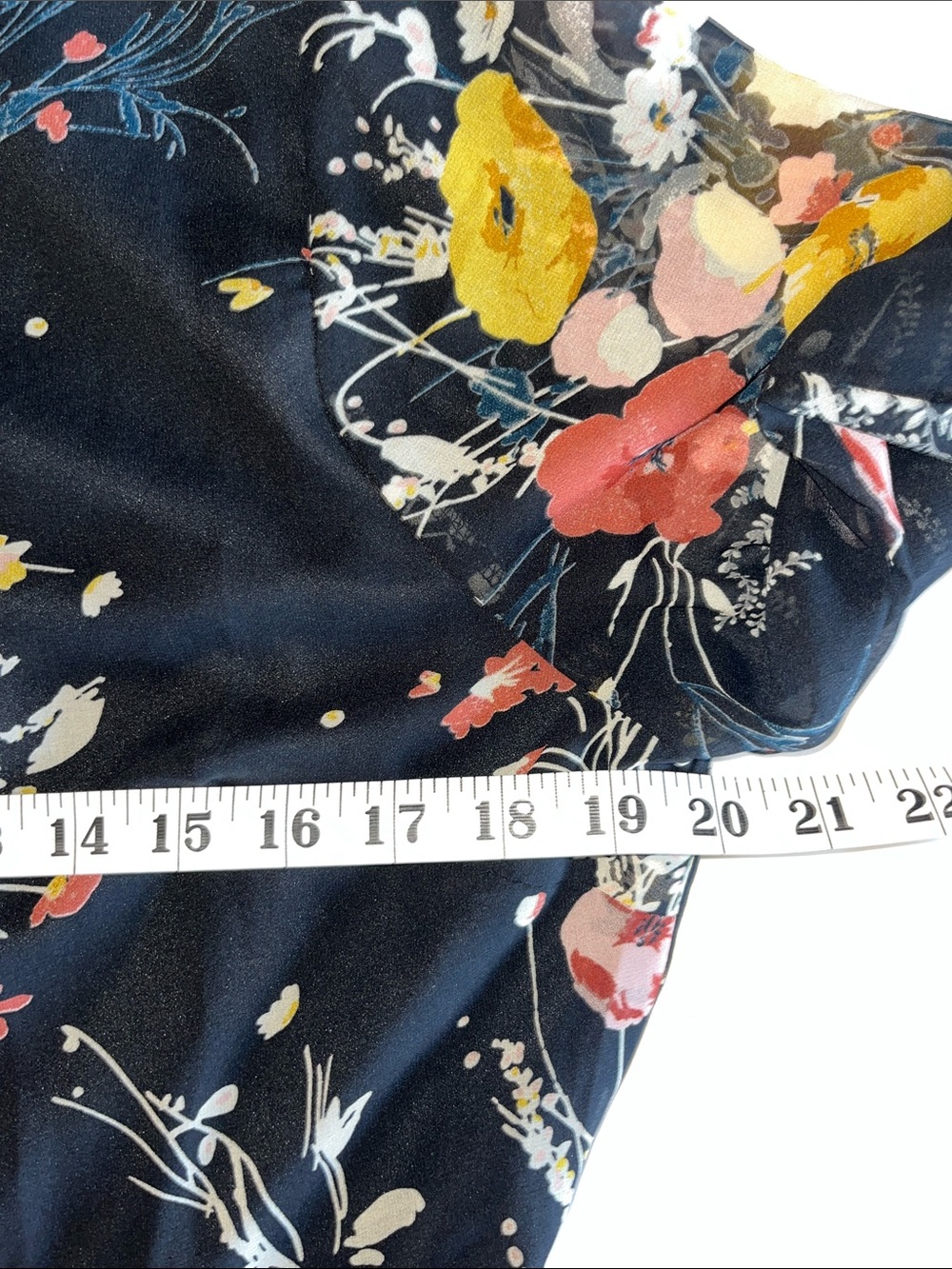 Baltic Born Women’s Black Floral Maxi Dress with Yellow & Pink Blooms XL - Picture 8 of 8